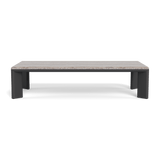 Palm Beach Aluminum Rectangle Coffee Table