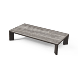 Palm Beach Aluminum Rectangle Coffee Table