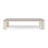 Palm Beach Aluminum Rectangle Coffee Table