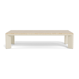 Palm Beach Aluminum Rectangle Coffee Table
