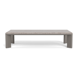 Palm Beach Aluminum Rectangle Coffee Table