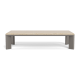 Palm Beach Aluminum Rectangle Coffee Table