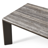 Palm Beach Aluminum Rectangle Dining Table