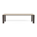 Palm Beach Aluminum Rectangle Dining Table