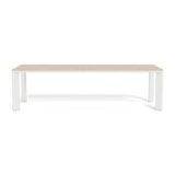 Palm Beach Aluminum Rectangle Dining Table