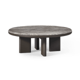 Palm Beach Aluminum Round Coffee Table