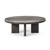 Palm Beach Aluminum Round Coffee Table