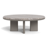 Palm Beach Aluminum Round Coffee Table