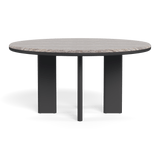 Palm Beach Aluminum Round Dining Table 60"