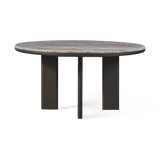 Palm Beach Aluminum Round Dining Table 60"