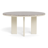 Palm Beach Aluminum Round Dining Table 60"