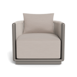 Palm Beach Aluminum Swivel Lounge Chair