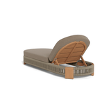 Palm Beach Teak Sun Lounge