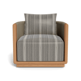 Palm Beach Teak Swivel Lounge Chair
