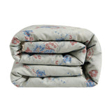 Rosabel Washed Denim Teddy-Backed Throw