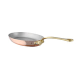 Mauviel M'Heritage M'150 B Copper Oval Frying Pan With Brass Handle