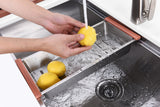 Aegis Undermount Stainless Steel 30 in. 0-Hole Single Bowl Kitchen Sink with Cutting Board and Colander