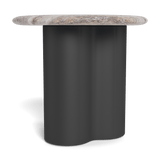 Porto Aluminum Round Side Table 22"