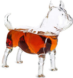 French Bull Dog - Pug Animal Whiskey and Wine Decanter - 500ml