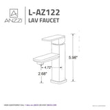 Naiadi Single Hole Single Handle Bathroom Faucet in Oil Rubbed Bronze