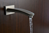 ANZZI Tempo Modern Tub and Shower Faucet Set, Single Handle Control, 16.3" Heavy Rain Showerhead, 1.8 GPM, Rhino Alloy Solid Brass, cUPC Certified