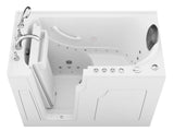 ANZZI Premier Walk-In Therapeutic Tub with Dual Hydrotherapy (Air & Water), Fast Drain, Inline Heater, Chromatherapy, Aromatherapy, and Quick Fill Faucet