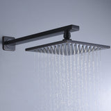Mezzo Series 1-Handle 1-Spray Tub and Shower Faucet in Matte Black