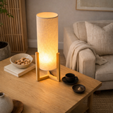 Rayna Table Lamp Oak and Natural