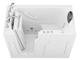 ANZZI Premier Walk-In Therapeutic Tub with Dual Hydrotherapy (Air & Water), Fast Drain, Inline Heater, Chromatherapy, Aromatherapy, and Quick Fill Faucet