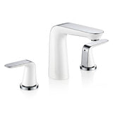 Pendant Series 8 in. Widespread 2-Handle Low-Arc Bathroom Faucet in Polished Chrome