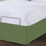 400TC Cotton Sateen Detachable Wrap Around Tailored Bed Skirt