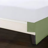 400TC Cotton Sateen Detachable Wrap Around Tailored Bed Skirt