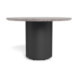 Santorini Outdoor Stone Round Dining Table 48"
