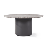 Santorini Outdoor Stone Round Dining Table 60"