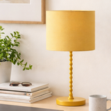 Sereno Table Lamp Ochre and Gold