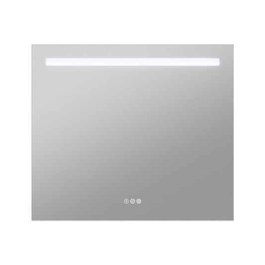 ANZZI Rectangular LED Smart Mirror (24x32 or 28x32 in.), Copper-Free, Adjustable CCT, Built-in Defogger, UL-Certified