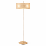 Lirian Floor Lamp - Oak and Natural