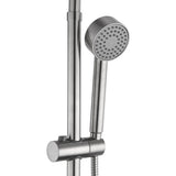 Adjustable 32-36 in. Handheld Shower System in Brushed Nickel with 6 in. Round Rain Showerhead, 1.8 GPM, and Wall Bar