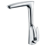 ANZZI Timbre Elegant Kitchen Faucet, Single Gyroscopic Control, 360° Swivel Spout, 1.5 GPM, Rhino Alloy Solid Brass, cUPC Certified