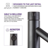 Valle Single Hole Single Handle Bathroom Faucet in Oil Rubbed Bronze