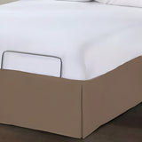 400TC Cotton Sateen Detachable Wrap Around Tailored Bed Skirt