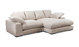 Plunge Sectional Cappuccino