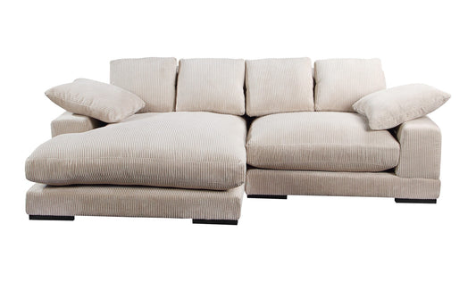 Plunge Sectional Cappuccino