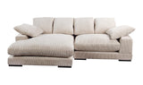 Plunge Sectional Cappuccino