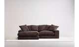 Plunge Sectional Dark Brown