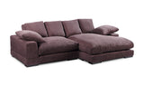 Plunge Sectional Dark Brown