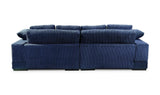 Plunge Sectional Navy