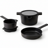 Ceramic Nonstick 5-Piece Stackable Set
