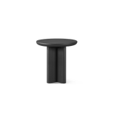 VICTORIA ALUMINUM Round Slatted Side Table