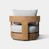 Victoria Teak Swivel Lounge Chair